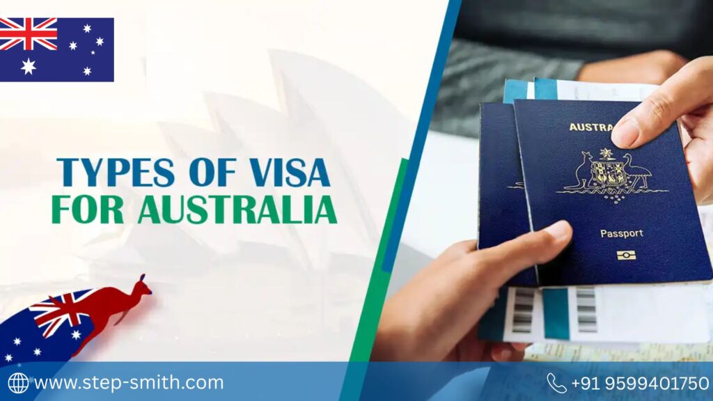 Types of Tourist Visas for Australia