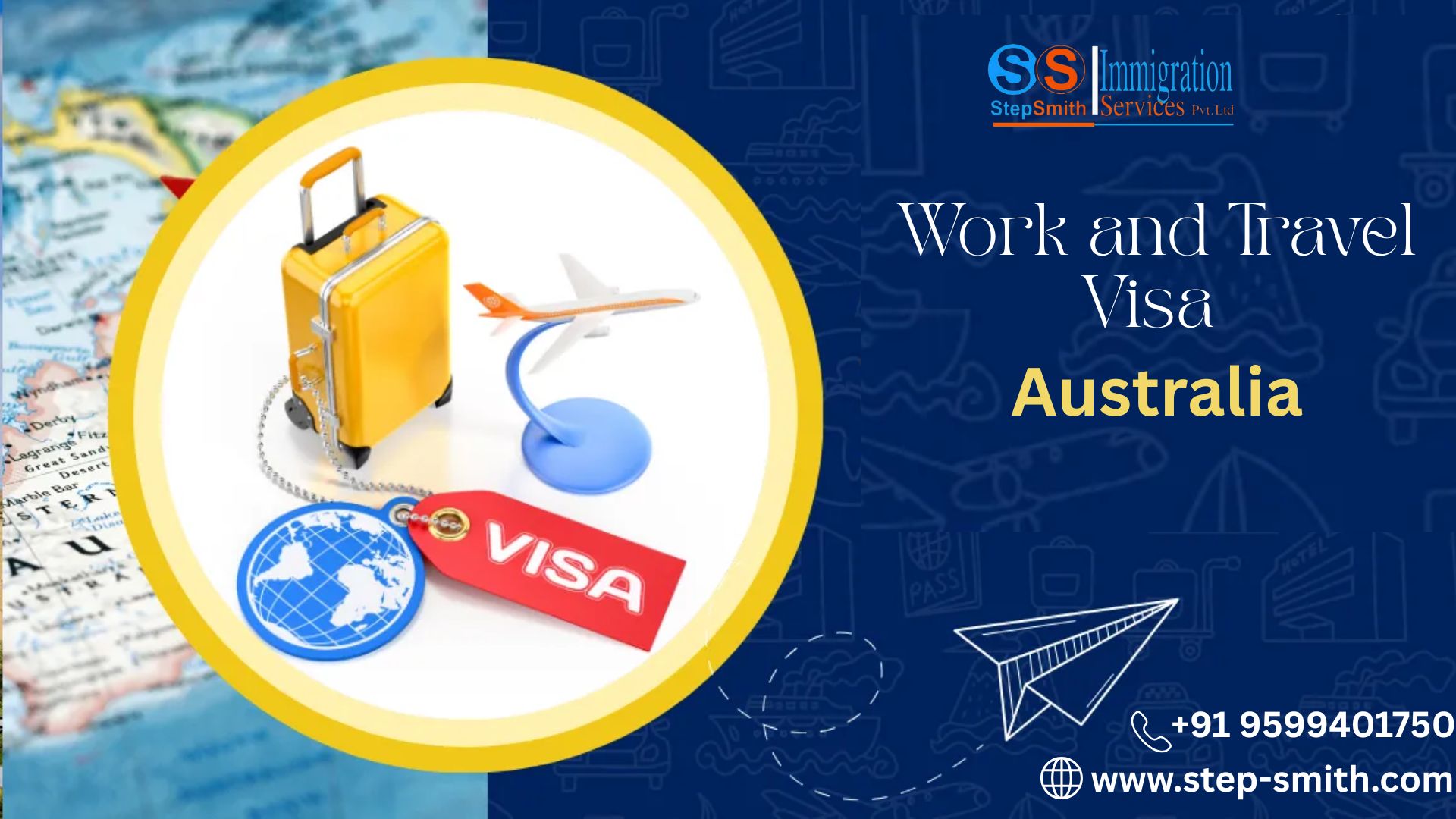 Your Roadmap to Work and Travel Visa Australia With StepSmith
